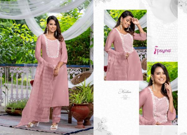 Psyna Muskan Tradition Wear Kurti Pant With Dupatta Collection